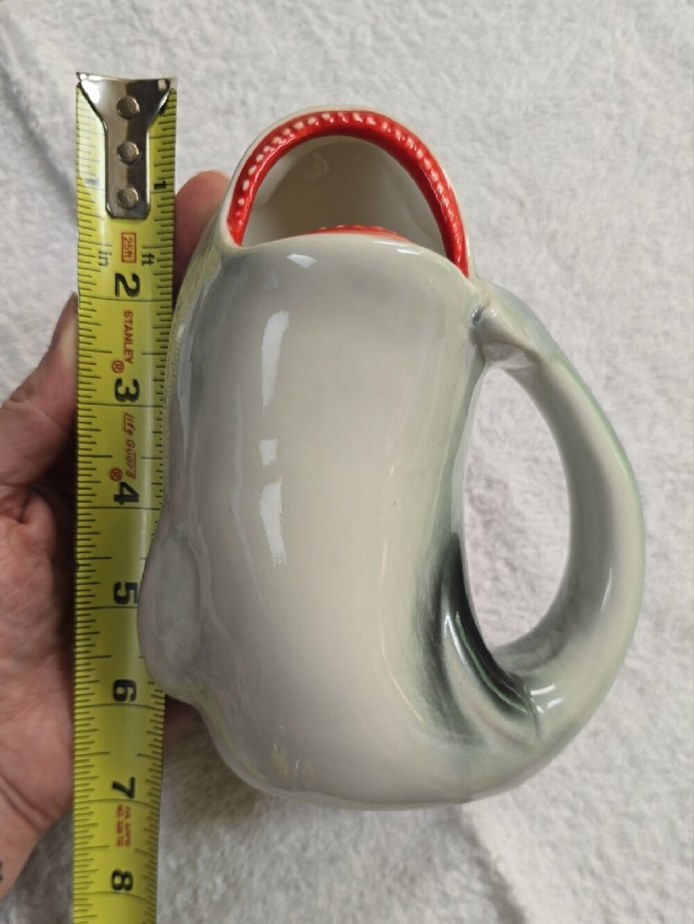 Ceramic Shark Tiki Glass Or Vase - Picture 11 of 11